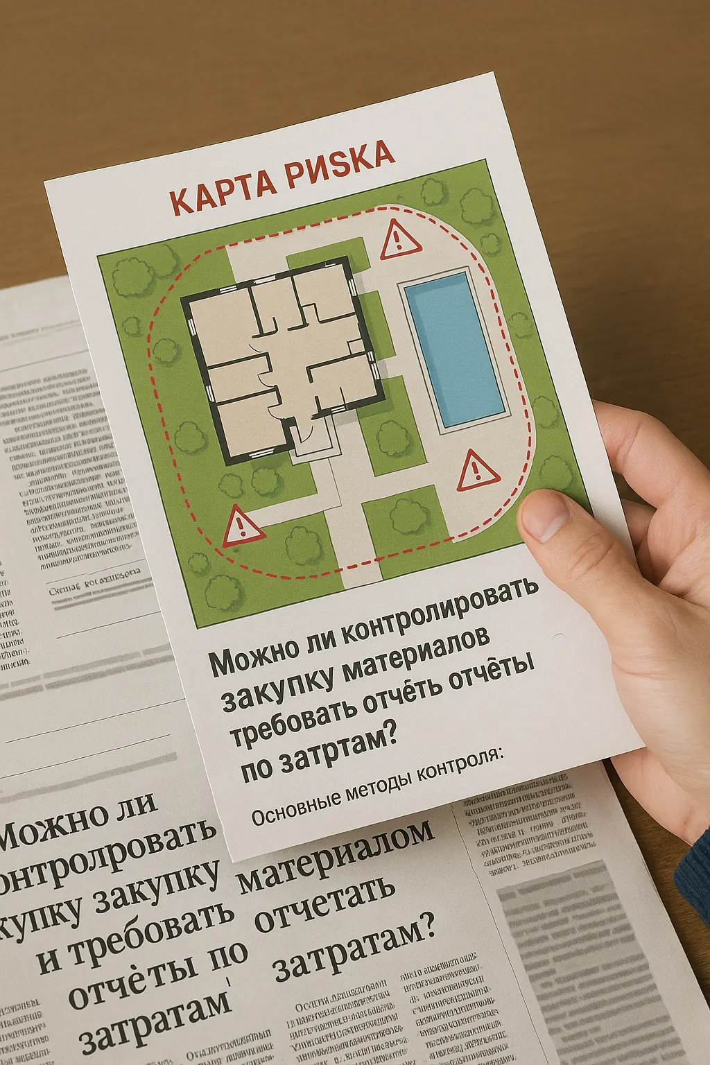 Можно ли контролировать закупку материалов и требовать отчёты по затратам: проверка ключевых условий проекта